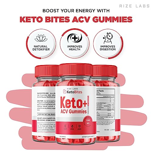 rize labs (2 Pack) Keto Bites - Keto Bites Gummies Advanced Weight Loss - Keto Bites ACV rize labsAu supplements