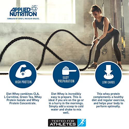 Applied Nutrition Diet Whey - High Protein Powder Supplement, Low Carb & Sugar Applied NutritionUS supplements
