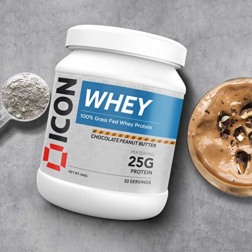 ICON Nutrition Whey Protein Powder 960g, 30 Servings - Chocolate Peanut Butter ICON NutritionUS supplements