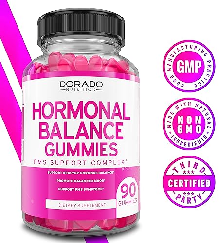 Hormonal Balance For Women & PMS Relief Gummies (90 Gummies) - Support Cramps DORADO NUTRITIONUS supplements