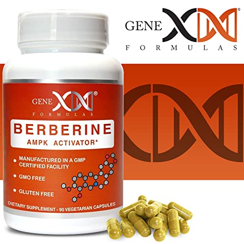 GENEX Berberine HCl 500mg (90 Capsules) | Powerful AMPK Activator, Supports Heart Genex FormulasAu supplements