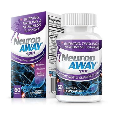 NeuropAWAY Nerve Support PM | 60 Capsules NeuropAWAYAu supplements