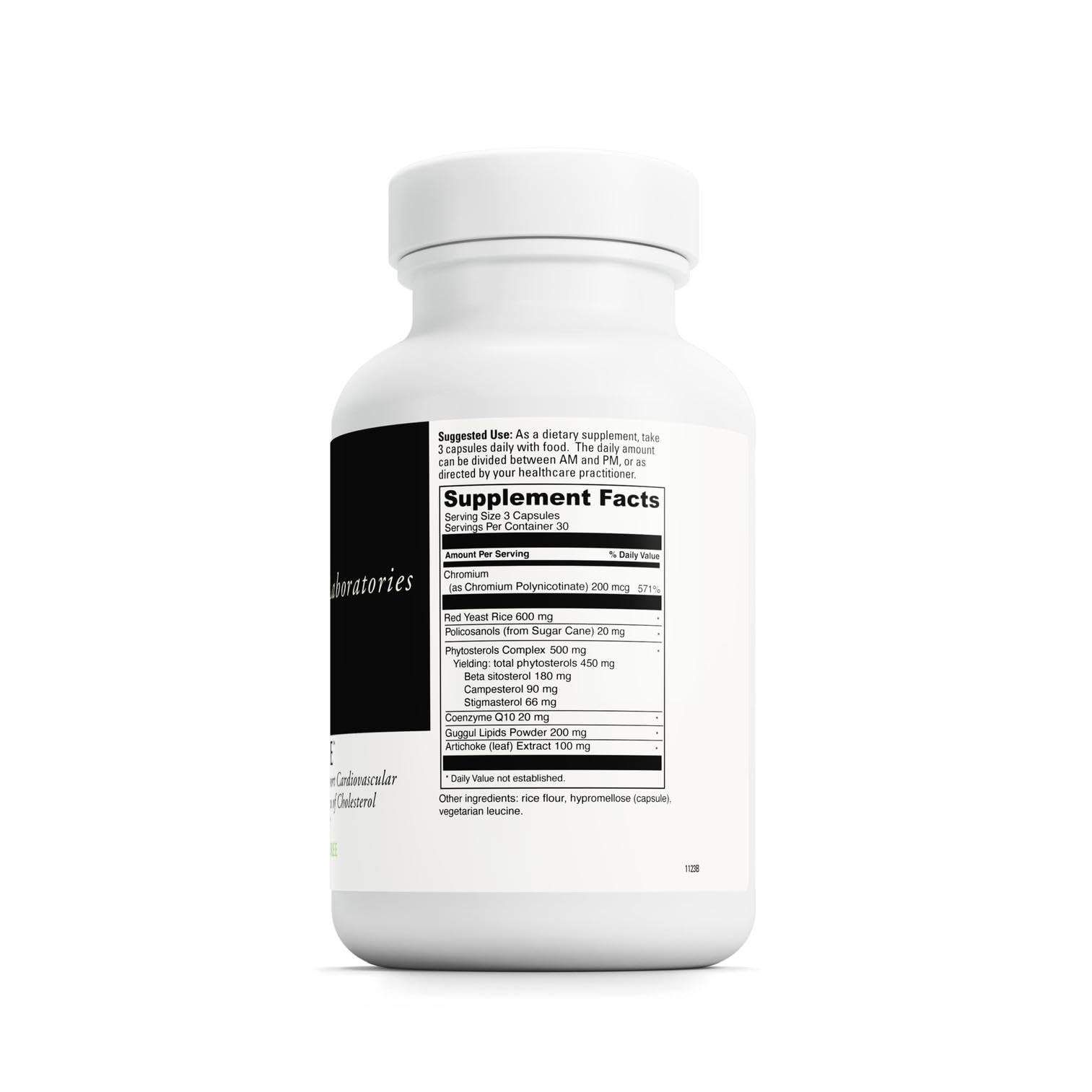 DAVINCI Labs CholestSure Supplement - Supports Cardiovascular Function - Helps Maintain Healthy Cholesterol Levels in a Normal Range - with CoQ10 - Gluten Free - 90 Vegetarian Capsules DAVINCIAu supplements