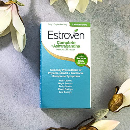 Estroven Complete + Ashwagandha Multi-Symptom Menopause Supplement for Women EstrovenUS supplements