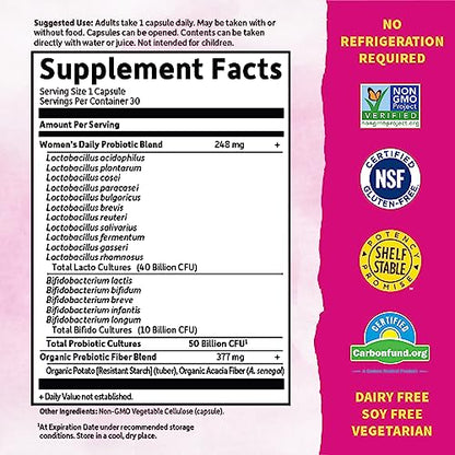 Garden of Life, Dr. Formulated Women's Probiotics Once Daily, 16 Strains, 50 Billion Garden of LifeUS supplements