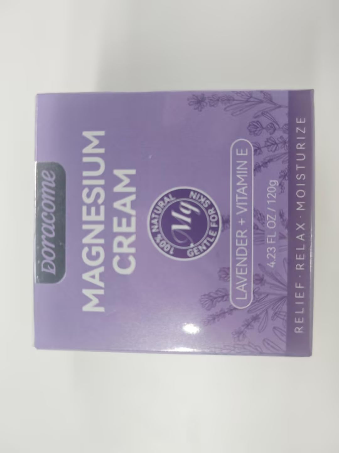 Doracome Magnesium Moisturizing Cream for Muscle Relief, Sleep Support and Stress Relief, Fast-Absorbing Formula,Skin Friendly,Lightly Scented-SJX DoracomeAu supplements