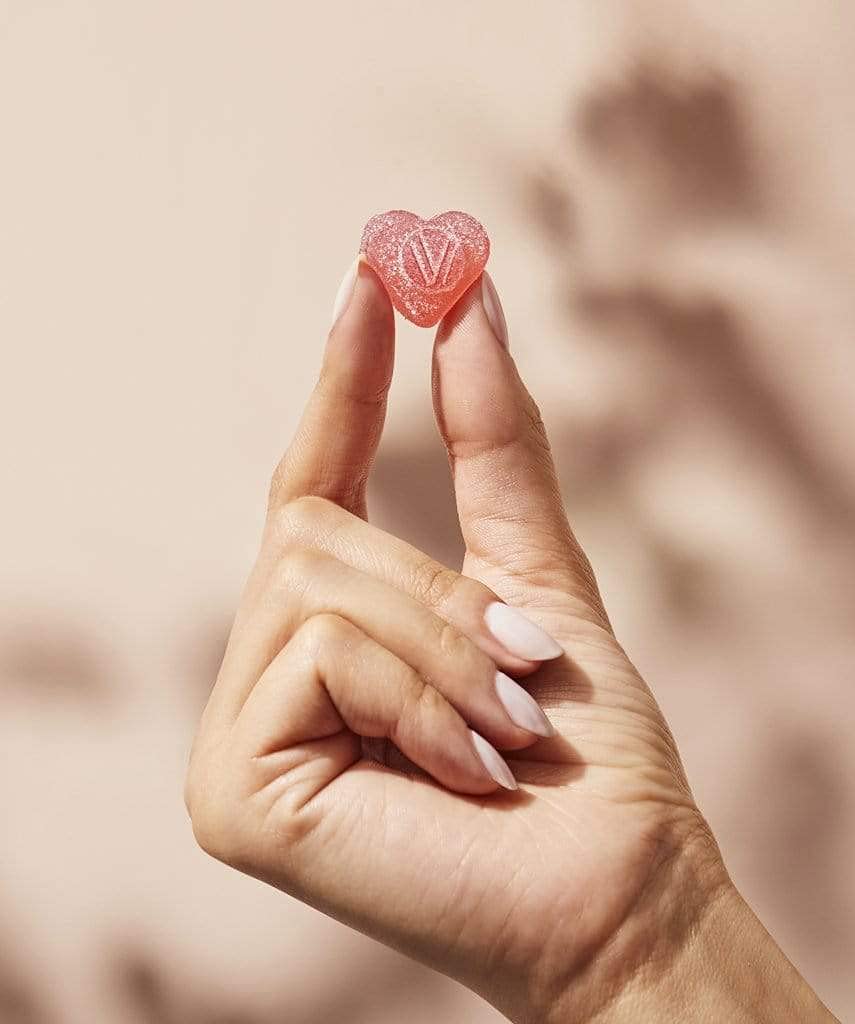 VEGAMOUR GRO Biotin Gummies, Strawberry Flavor with 5000 mcg Biotin, Supports VEGAMOURUS supplements
