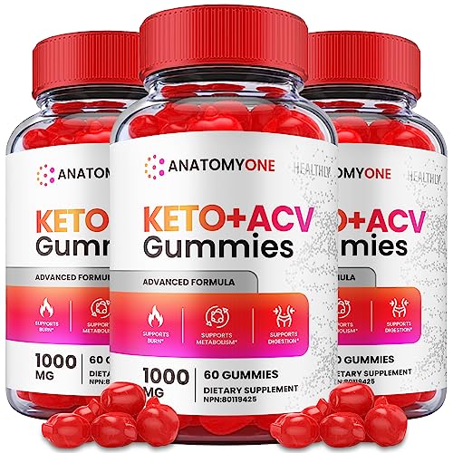 (3 Pack) Anatomy One Keto Gummies, Anatomy One Keto Acv Gummies, Anatomyone Keto HealthlyUS supplements