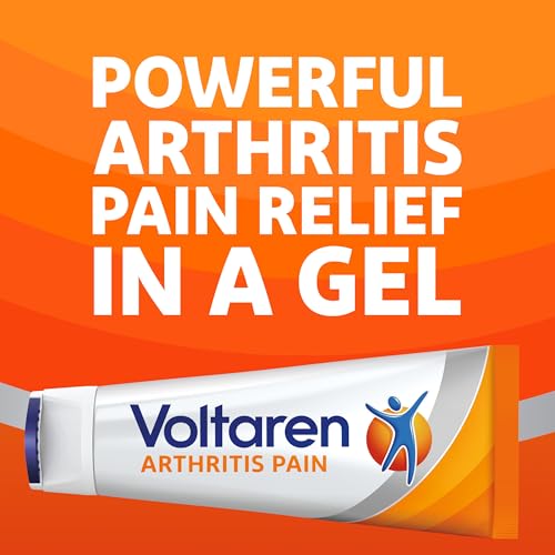 Voltaren Arthritis Pain Relief Gel, Diclofenac Sodium, 1% (NSAID), Clinically Proven Powerful Pain Reliever with Easy Open Flip Top Cap, No Prescription Needed, 5.3oz VoltarenAu supplements