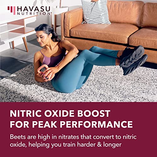 Beet Root Gummies with COQ10 Energy Supplement | Nitric Oxide Supplement for Healthy HAVASU NUTRITIONUS supplements