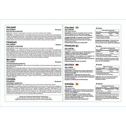 Marine Collagen Type 1 and Type 2 1200mg - 60 Capsules | UK Manufactured PH PROWISE HealthcareUS supplements
