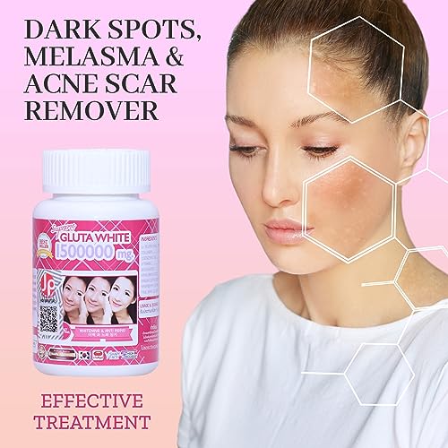 Supreme Gluta White 1500000mg for Skin Lightening, Skin Moisturizer, Collagen Stimulator Healthy Supreme Gluta WhiteAu supplements