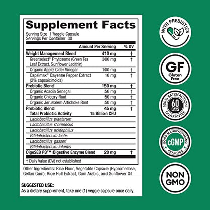 Physician's CHOICE Probiotics for Weight Management & Bloating- 6 Probiotic Strains Physician's CHOICEUS supplements