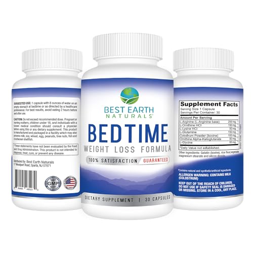 Best Earth Naturals Bedtime Weight Loss Supplement - Helps Boost Metabolism Best Earth NaturalsAu supplements
