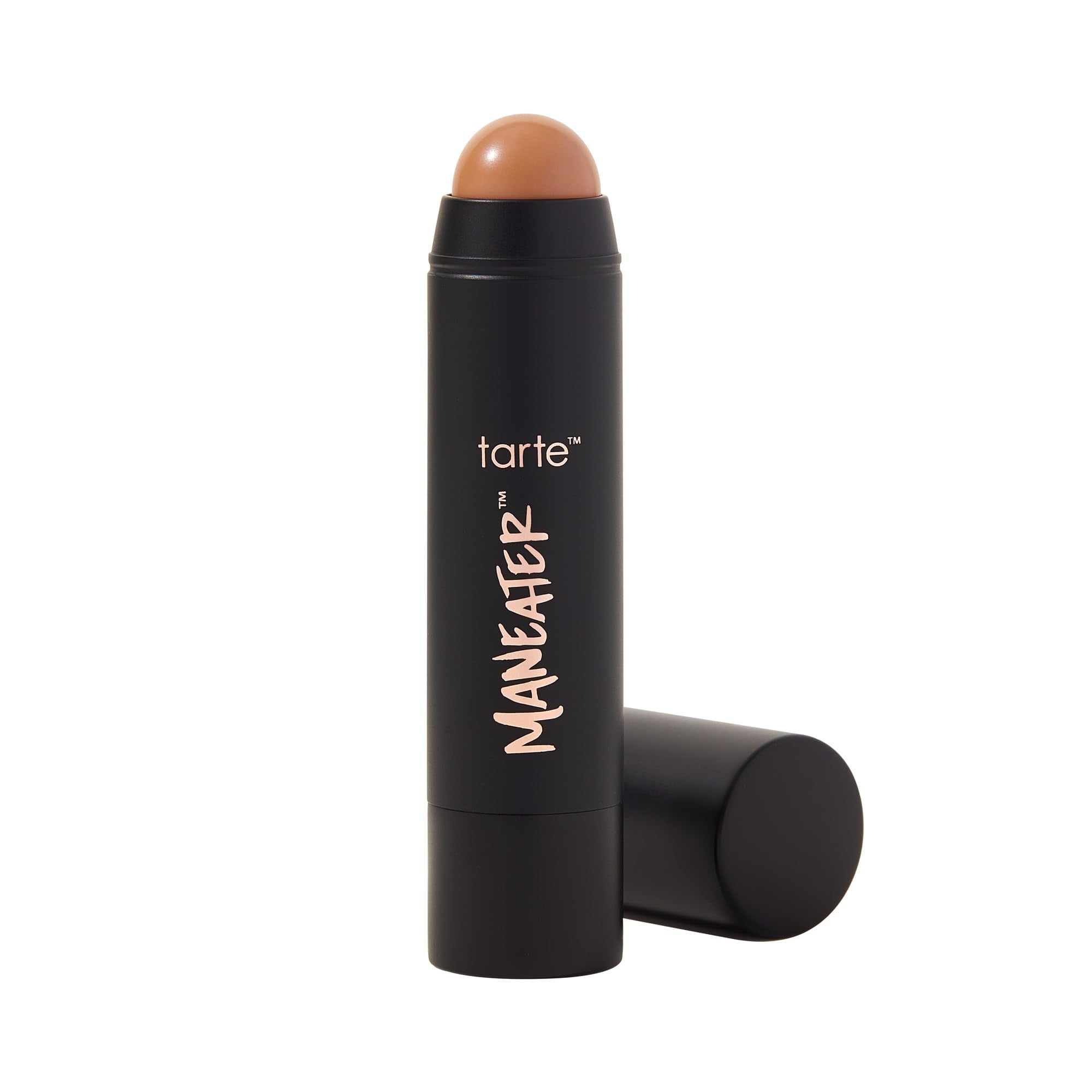 tarte maneater silk stick bronzer – Buildable Lightweight Cream Bronzer, Natural Matte Finish, Vegan & Cruelty-Free, full size, dusk tarteAu supplements