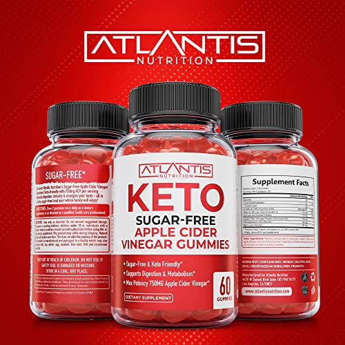 Sugar-Free Keto ACV Gummies for Weight Loss - Apple Cider Vinegar Keto ACV Gummies Atlantis NutritionUS supplements