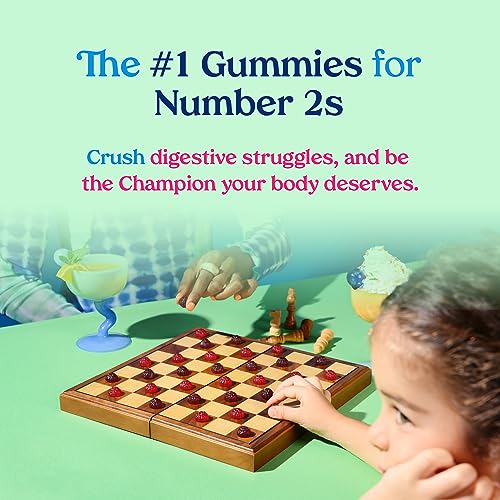 Poop Like a Champion Super Fiber Gummies 6g Fiber - Apple Cider Vinegar & Berries 2 Flavors Poop Like a ChampionAu supplements