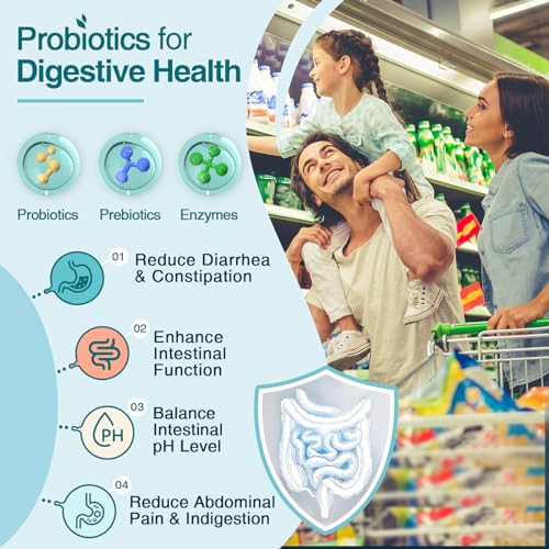 ZEBORA Probiotics for Women-Men Digestive Health with 120 Billion CFUs, Mens-Womens ZEBORAAu supplements