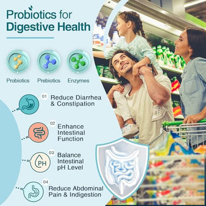 ZEBORA Probiotics for Women-Men Digestive Health with 120 Billion CFUs, Mens-Womens ZEBORAUS supplements