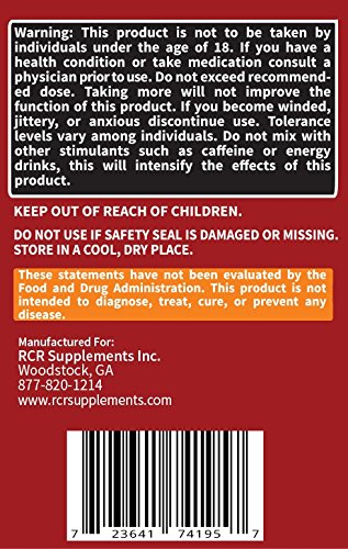 RaeSun Botanics Yohimbine HCL Bark Extract Extra Strength Supplement 5mg x 120ct RaeSun BotanicsAu supplements