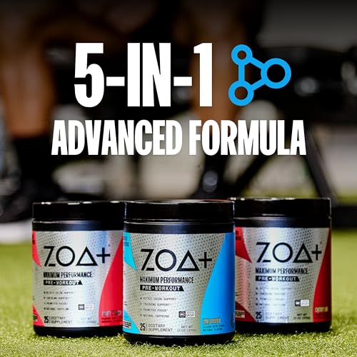 ZOA Pre-Workout Powder Bundle, All Flavors - 75 Servings (3-Pack) ZOAAu supplements