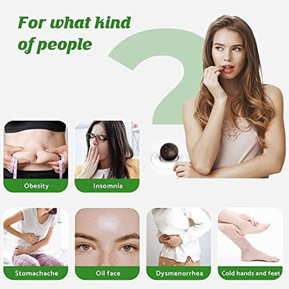 Mugwort Belly Patch for Men and Women with Natural Plant Extracts -60Pcs Body Sculpting SHENFYUS supplements