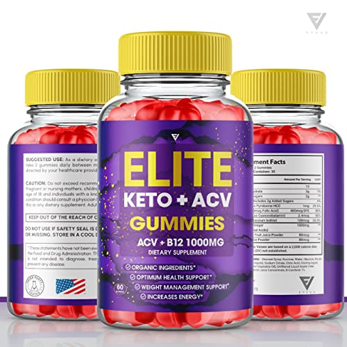 (2 Pack) Elite Keto ACV Gummies AVC, Elite Keto Plus ACV Advanced Weight Loss Gummies FyvusAu supplements