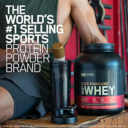 Optimum Nutrition Gold Standard 100% Whey Protein Powder, Strawberry, 1 Pound Optimum NutritionUS supplements