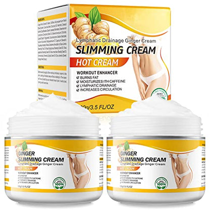 2PCS VOGSIG Ginger Slimming Cream - Anti Cellulite, Fat Burning, Tightening & Moisturizin VOGSIGUS supplements
