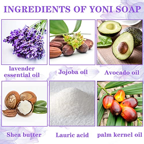 2 Packs Organic Yoni Soap Bars For Women Vaginal Wash, Handmade Yoni Bar Soap For Women Yoni Wash VickoneerAu supplements