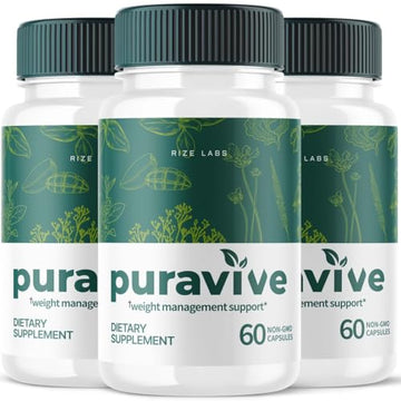 (3 Pack) Puravive Weight Health Pills, Puravive Capsules Reviews Supplement rize labsAu supplements