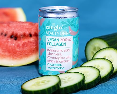 Eauglo- Cucumber & Watermelon Vegan Collagen Beauty Drink, Anti-Ageing & Radiant Skin EauGloAu supplements