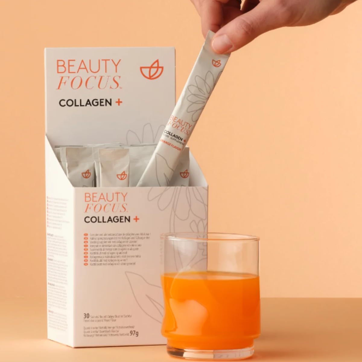 NuSkin Beauty Focus Collagen+ 30 sachets are Highly Digestible Collagen GenericAu supplements
