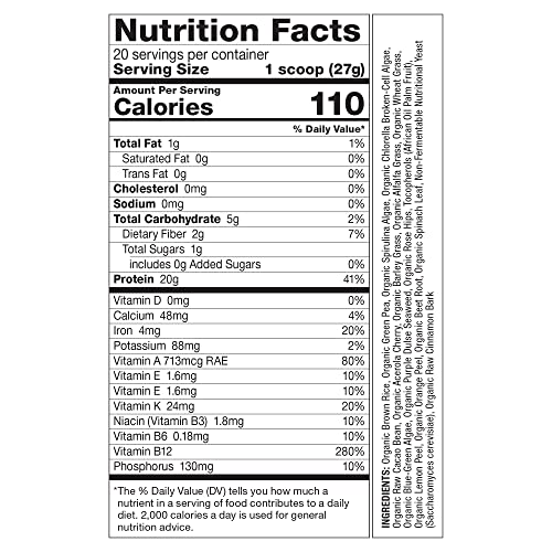 Dr. Schulze's | SuperProtein Plus | 100% Plant Protein Concentrate | Organic Powder Mix Dr. Schulze'sUS supplements