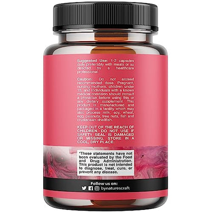 Advanced Thyroid Support for Women with Ashwagandha - Adaptogenic Thyroid Supplement Natures CraftUS supplements