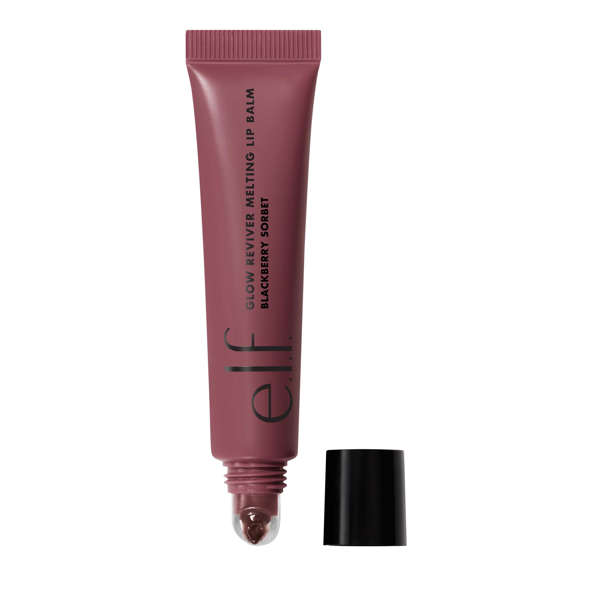 e.l.f. Glow Reviver Melting Lip Balm, Hydrating Tinted Lip Balm For A Glossy Finish & Soft, Supple Lips, Vegan & Cruelty-Free, Blackberry Sorbet e.l.f.Au supplements