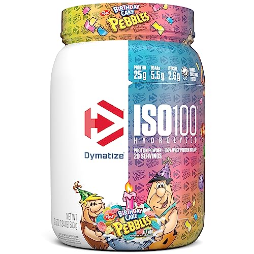 Dymatize ISO 100 Whey Protein Powder with 25g of Hydrolyzed 100% Whey Isolate DymatizeUS supplements