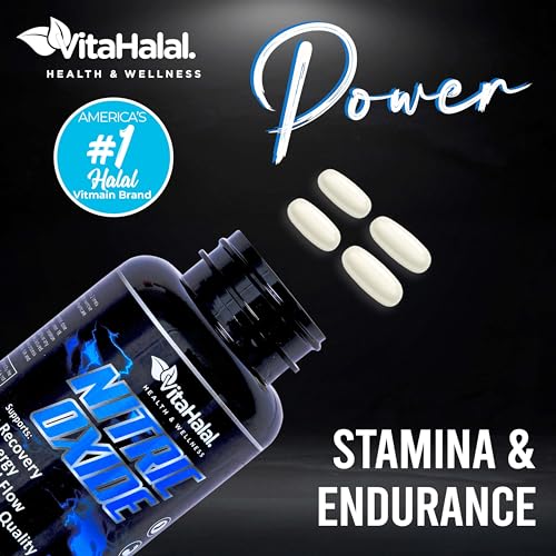 VitaHalal Nitric Oxide Supplement - Powerful Nitric Oxide Booster for Men to Support Blood VitaHalalAu supplements