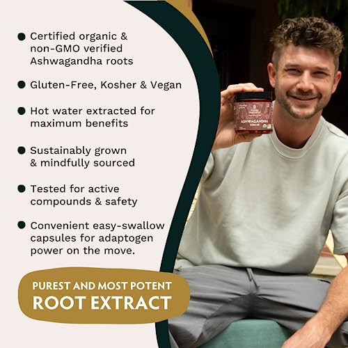 TRIBE ORGANICS Vegan Ashwagandha KSM 66 Pure Organic Root Powder Extract Ayurvedi TRIBE ORGANICSAu supplements