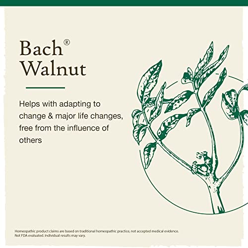 Bach Original Flower Remedies, Walnut for Adapting to Change (Non-Alcohol Formula) BachAu supplements