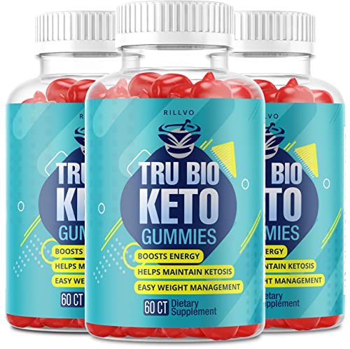 Rillvo (3 Pack) TruBio Keto ACV Gummies - Advanced Formula Tru Bio Keto Gummies RillvoUS supplements