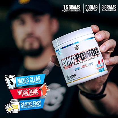 MAN Sports Pump Powder Blue Bombsicle - Stimulant Free Pre Workout Drink MAN SportsUS supplements