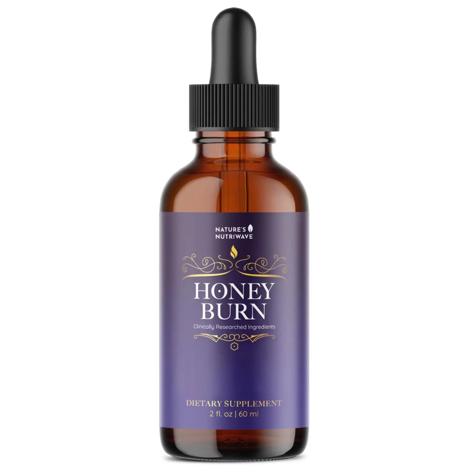 HoneyBurn Purple Honey – Natural Daily Supplement with 11 Plant & Bee-Based Ingredients – Supports Healthy Digestion & Balanced Body Routine – 60 ml, 30 Servings, 1 Month Supply Nature’s NutriWaveAu supplements
