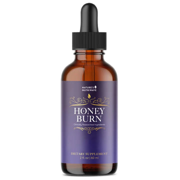 HoneyBurn Purple Honey – Natural Daily Supplement with 11 Plant & Bee-Based Ingredients – Supports Healthy Digestion & Balanced Body Routine – 60 ml, 30 Servings, 1 Month Supply Nature’s NutriWaveAu supplements