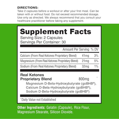 Real Ketones BHB Exogenous Ketones Keto Pills Keto Electrolytes Pills for Enhanced Real KetonesUS supplements