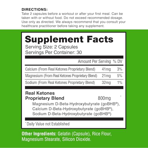 Real Ketones BHB Exogenous Ketones Keto Pills Keto Electrolytes Pills for Enhanced Real KetonesUS supplements