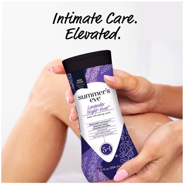 Summer's Eve Night-Time Cleansing Wash, Lavender, 12 Fl Oz (Pack of 3) Summer's EveAu supplements
