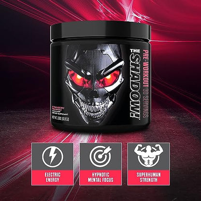 JNX SPORTS The Shadow! 350mg of Caffeine Hard Core Preworkout -Electric Energy JNX SPORTSUS supplements