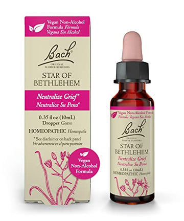 Bach Original Flower Remedies, Star of Bethlehem for Grief and Shock (Non-Alcohol Formula) BachAu supplements