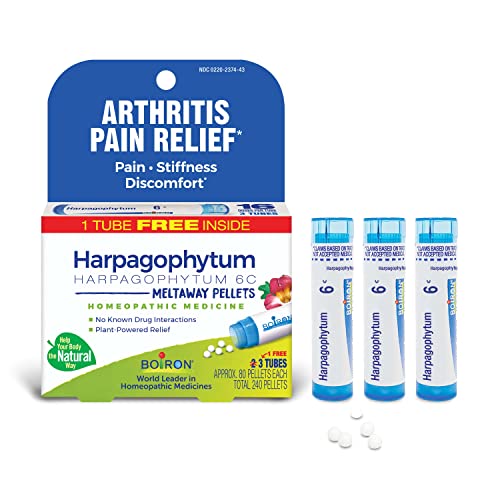 Boiron Harpagophytum 6C Homeopathic Medicine for Arthritis Pain Relief, Pain, Stiffness, Discomfort BoironAu supplements